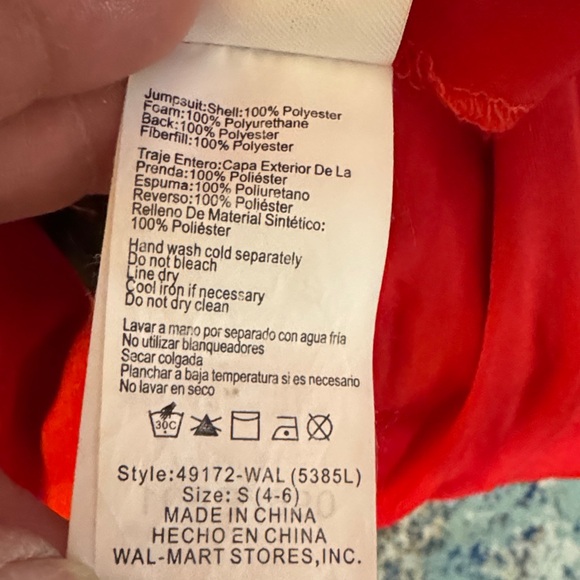 Disney Superhero Costume - Red, Black, and Yellow - Picture 3 of 5